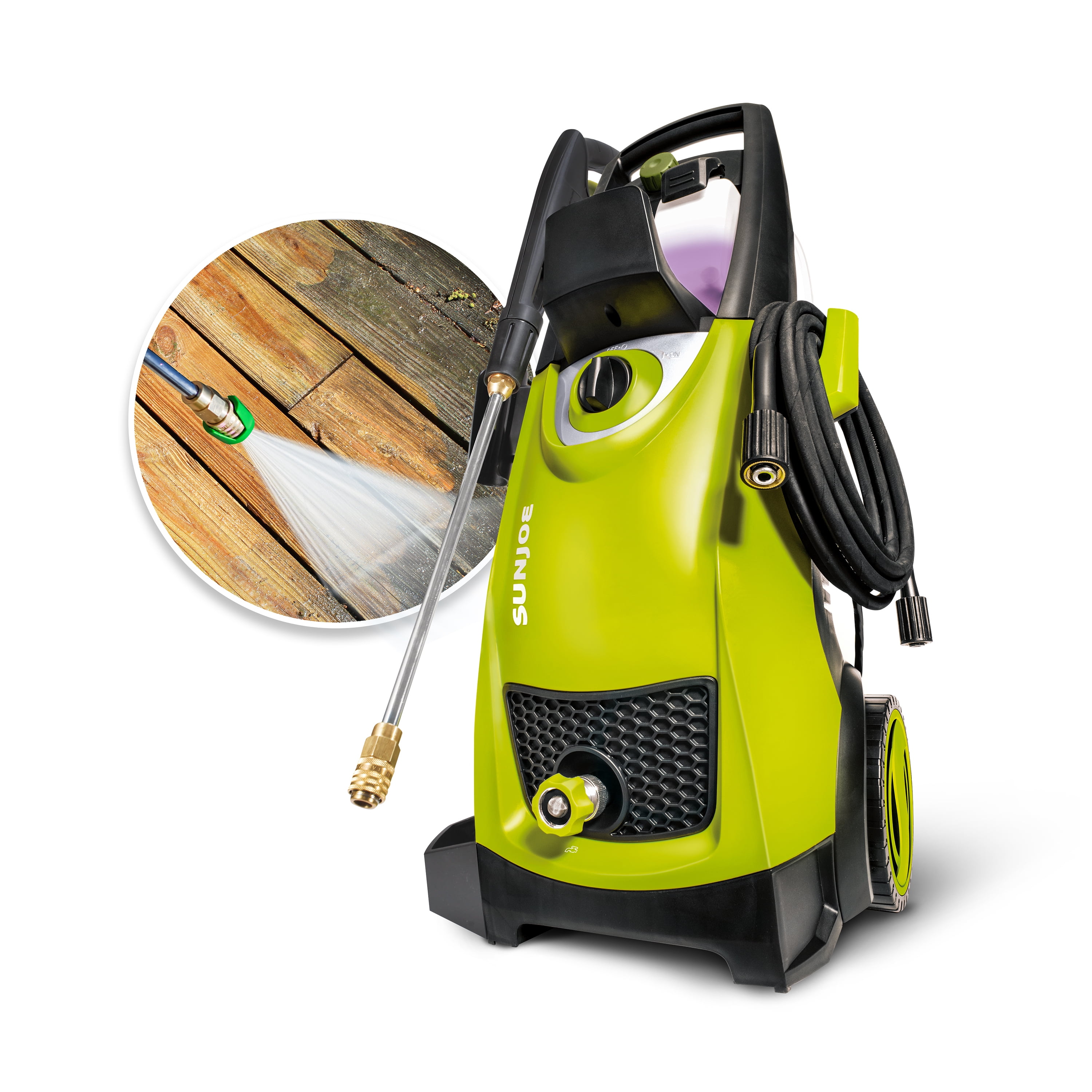 Sun Joe SPX3000 Electric Pressure Washer, 14.5-Amp, Quick-Connect Tips - image 1 of 25