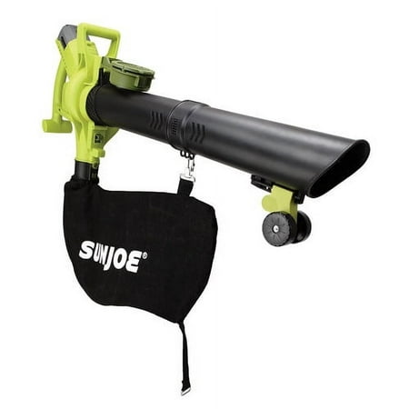 Sun Joe iONBV 40-Volt iONMAX Cordless 3-in-1 Blower Vacuum Mulcher Kit, 200-MPH, W/ 4.0-Ah Battery and Charger