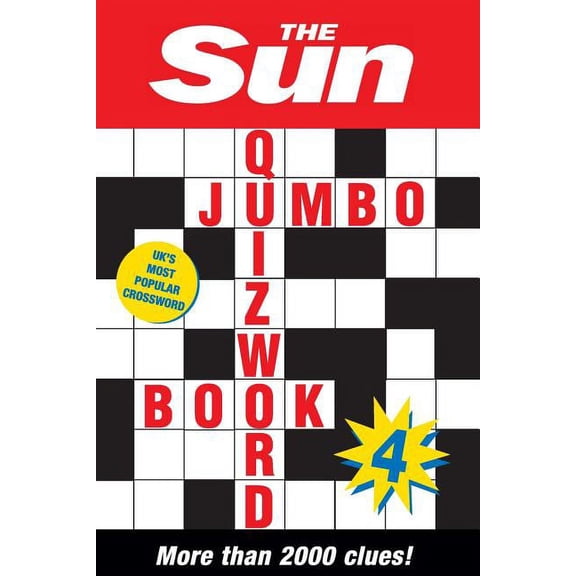 Sun Jumbo Quizword Book The Sun Jumbo Quizword Book 4, Book 04, (Paperback)