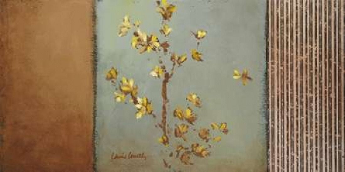 Sun-Kissed Branches I Canvas Art - Lanie Loreth (24 x 48)