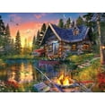 thumbnail image 1 of Springbok's Sunkissed Cabin 2000 Piece Puzzle for Adults, 1 of 5