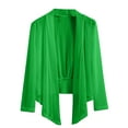 thumbnail image 1 of Sun Knit Cardigan for Women Thin Ice Silk Shawl Air-Conditioned Kimono Cover Up Sheer Long Sleeve Lightweight Tops, 1 of 8