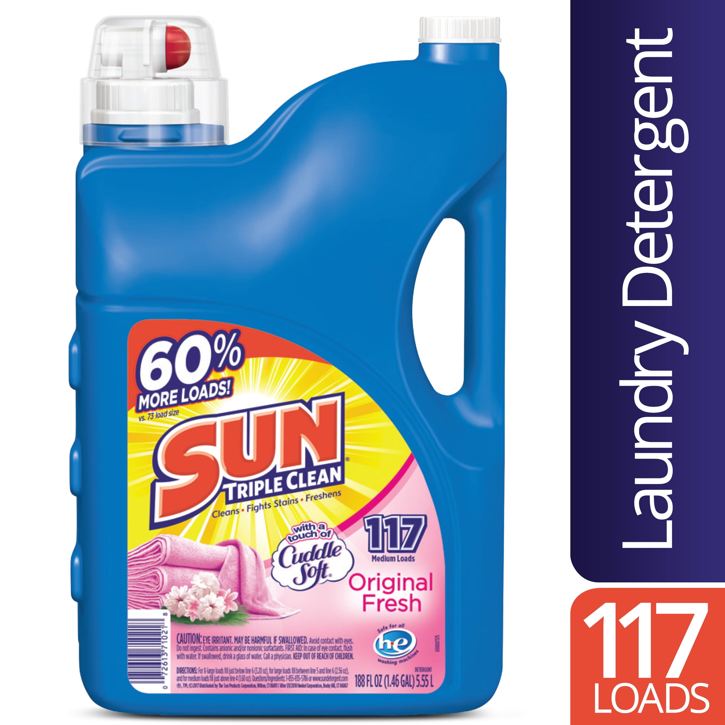 SUINHE 3 Pack Laundry Detergent Dispenser, 40oz Liquid Detergent