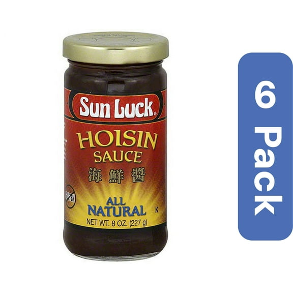 Sun Luck All Natural Hoisin Sauce, 8 oz (Pack of 6)