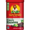 thumbnail image 1 of Sun-Maid® California Sun-Dried Organic Raisins 18oz Resealable Canister, 1 of 7
