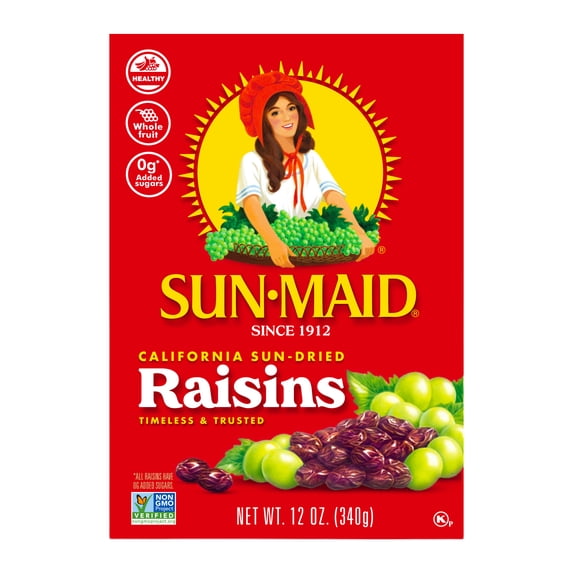Sun-Maid California Sun-Dried Raisins, 12 oz Bag in a Box