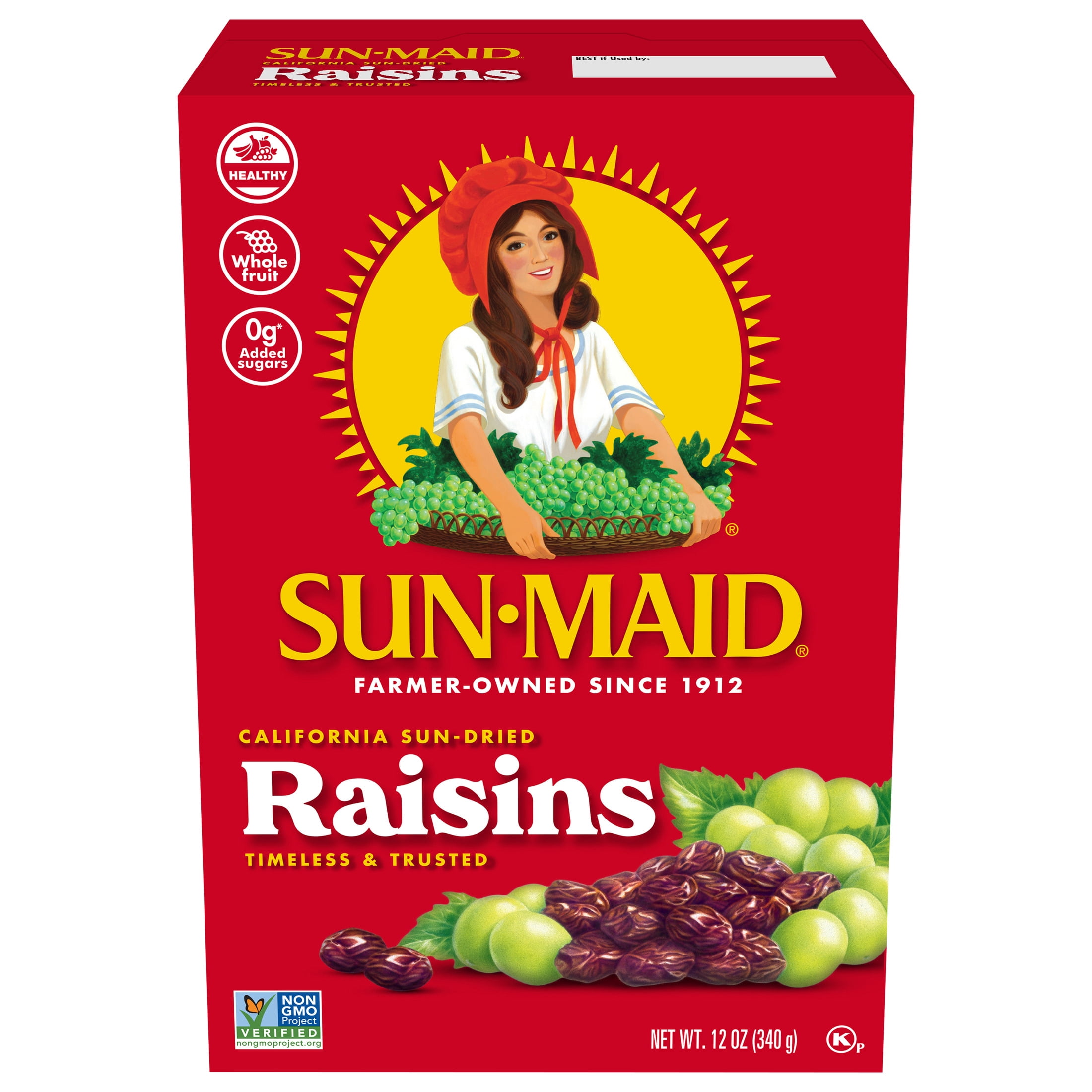 Sun-Maid® California Sun-Dried Raisins 12oz Bag in a Box
