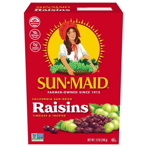 Sun-Maid® California Sun-Dried Raisins 12oz Bag in a Box