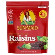 Sun-Maid® California Sun-Dried Raisins 32oz Resealable Stand-Up Bag