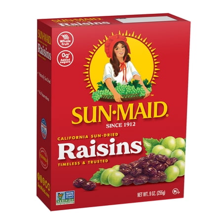 Sun-Maid California Sun-Dried Raisins, 9 oz