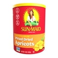SunMaid Mediterranean Apricots, Dried Whole Fruit, 15 oz Canister