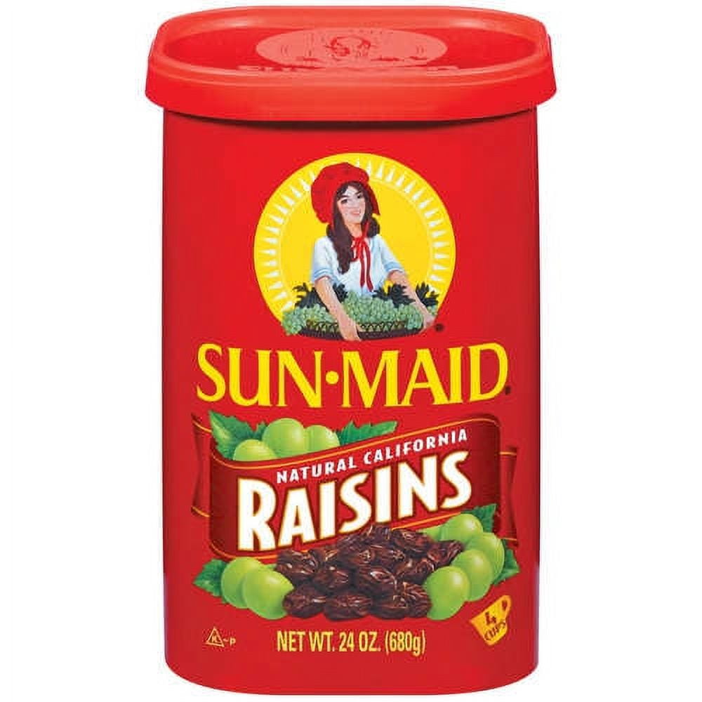 SunMaid Natural California Raisins, 24 Oz.