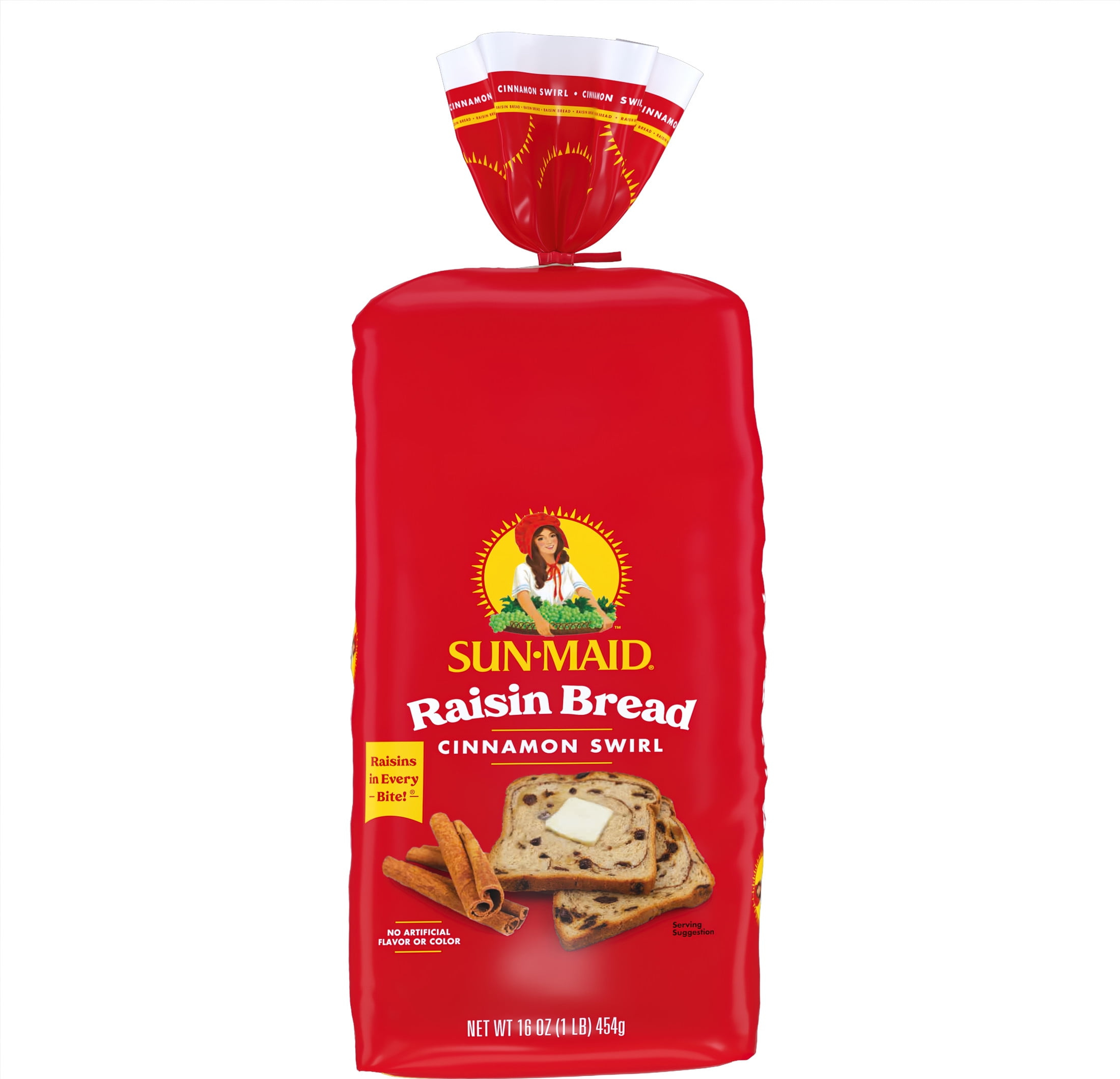 Sun-Maid Raisin Cinnamon Swirl Breakfast Bread, 16 oz