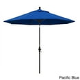 thumbnail image 1 of Sun Master Series Patio Market Umbrella in Pacifica with Aluminum Pole Fiberglass Ribs Collar Tilt Crank Lift, 1 of 5