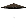 thumbnail image 1 of Sun Master Series Patio Market Umbrella in Pacifica with Aluminum Pole Fiberglass Ribs Collar Tilt Crank Lift, 1 of 5