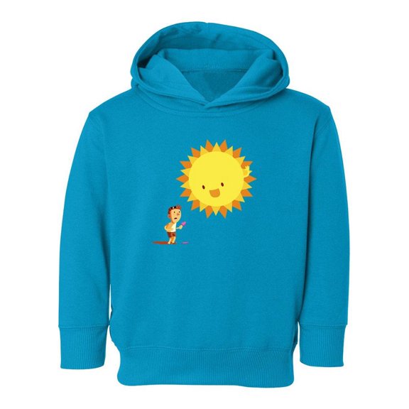Sun Melting An Ice Cream Hoodie Toddler -Image by Shutterstock,  4 Toddler