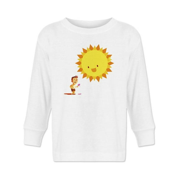 Sun Melting An Ice Cream Long Sleeve Toddler -Image by Shutterstock, 5 Toddler