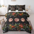 thumbnail image 1 of Sun and Moon Bed in a Bag King Size Comforter Set 7 Pieces,Eoxtic Galaxy Bedding Sets Bohemian Flowers Sheet Set with Comforter Boho Floral Stars Room Decor, 1 of 6
