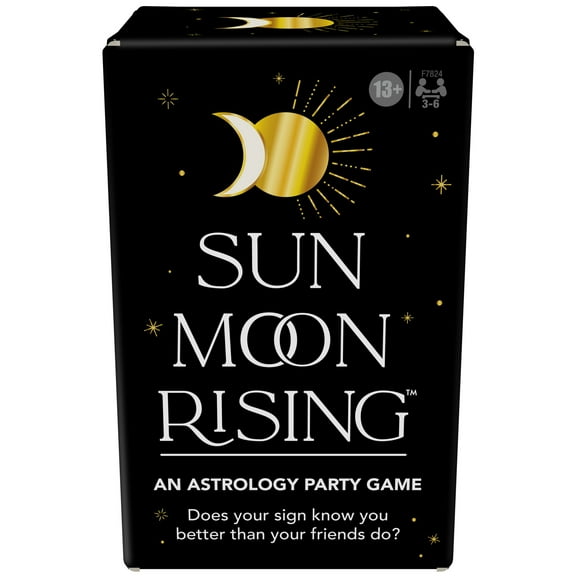 Sun Moon Rising Game, Astrology-Themed Adult Party Card Games for 3-6 Players, Ages 13+