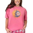 thumbnail image 1 of Sun and Moon T-Shirt, Yin Yang Design Tee, Cosmic Art Shirt, Astrology Print Top, Spiritual Sun Moon Graphic Tee, Retro Style, Crunchberry Comfort Colors T-Shirt, Medium, 1 of 1