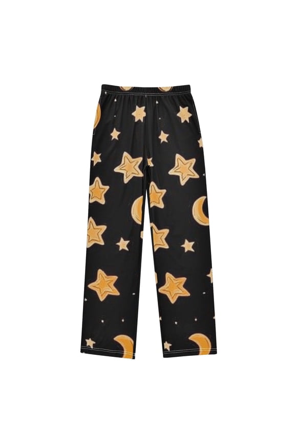 Sun Moon and Stars Pajama Pants Soft Lightweight Lounge Pants Bottoms Sleep Pants Warm Comfy