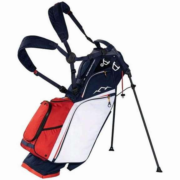 Sun Mountain Golf Eclipse 3.5 Stand Bag Navy/Red/White