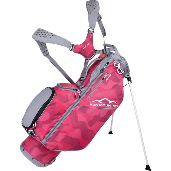 Sun Mountain Golf Junior Phenom Stand Bag Pink Camo