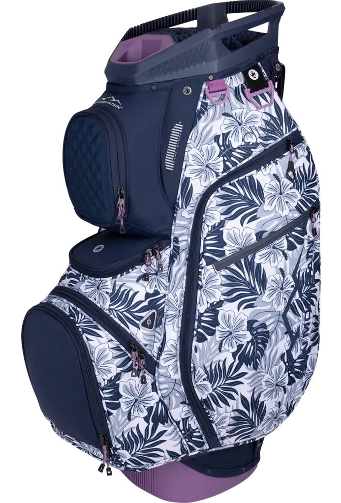 Sun Mountain Golf Ladies Diva Cart Bag Navy/Navy/Flower