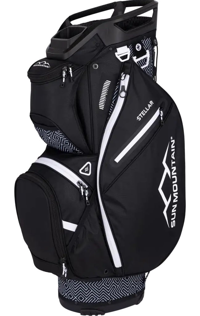 Sun Mountain Golf Ladies Stellar Cart Bag Maze/Black/White