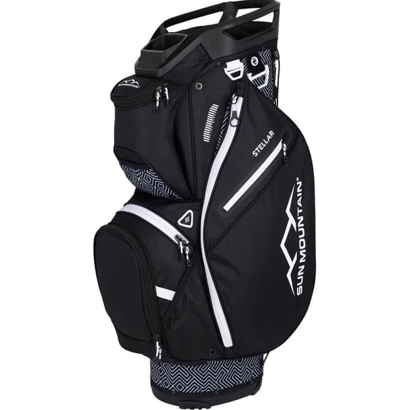 Sun Mountain Golf Ladies Stellar Cart Bag Maze/Black/White