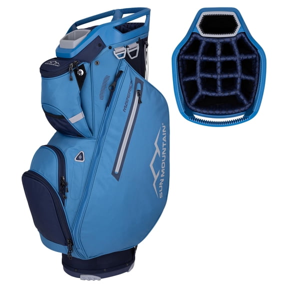 Sun Mountain Maverick Navy Cavalry Cart Golf Bag