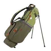 Sun Mountain Golf Mid-Stripe Single Strap Stand Bag Loden/Moss/Inferno