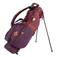 thumbnail image 1 of Sun Mountain Golf Mid-Stripe Single Strap Stand Bag Port/Brick/Gold, 1 of 2