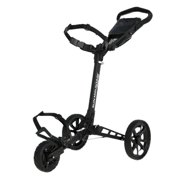 Sun Mountain Golf Ridgeline 3 Push Cart Black