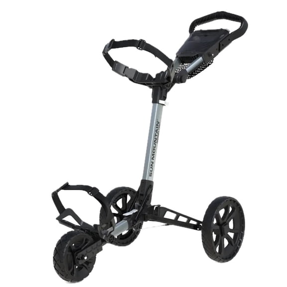 Sun Mountain Golf Ridgeline 3 Push Cart Silver
