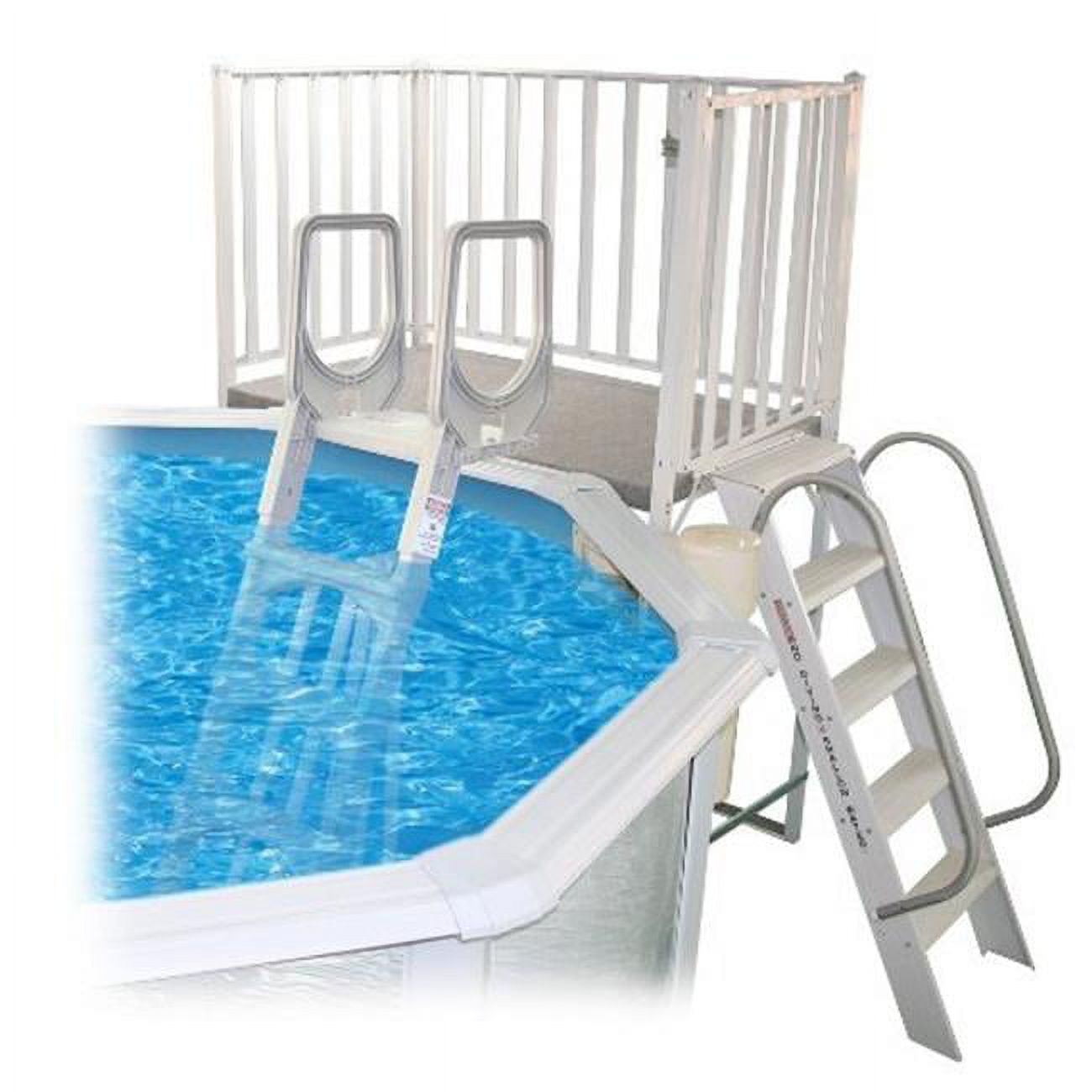 Sun N Fun FS 5X6X52 Free Standing Aluminum Deck, 5 x 6 ft. x 52 in.