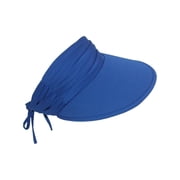 Sun N Sand 4.5 Inch Brim Swimsuit Material Visor Womens