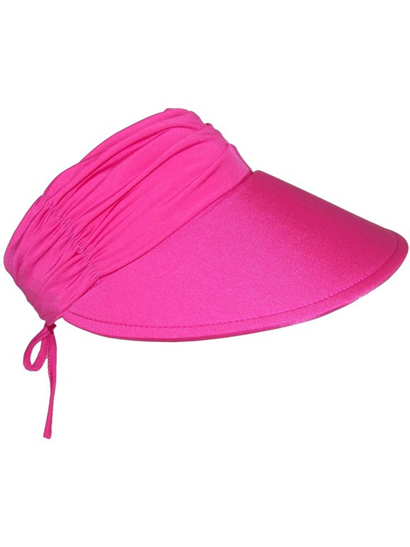 Sun N Sand 4.5 Inch Brim Swimsuit Material Visor (Women's)