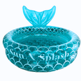thumbnail image 1 of Sun N Splash Blue Mermaid Inflatable Kiddie Pool for Kids Ages 3+, 1 of 5