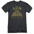 thumbnail image 1 of Sun OriginaLong Sleeveon S/S Adult 30/1 T-Shirt Charcoal, 1 of 1