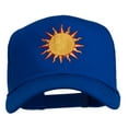 thumbnail image 1 of Sun Outline Embroidered Mesh Cap - Royal OSFM, 1 of 5