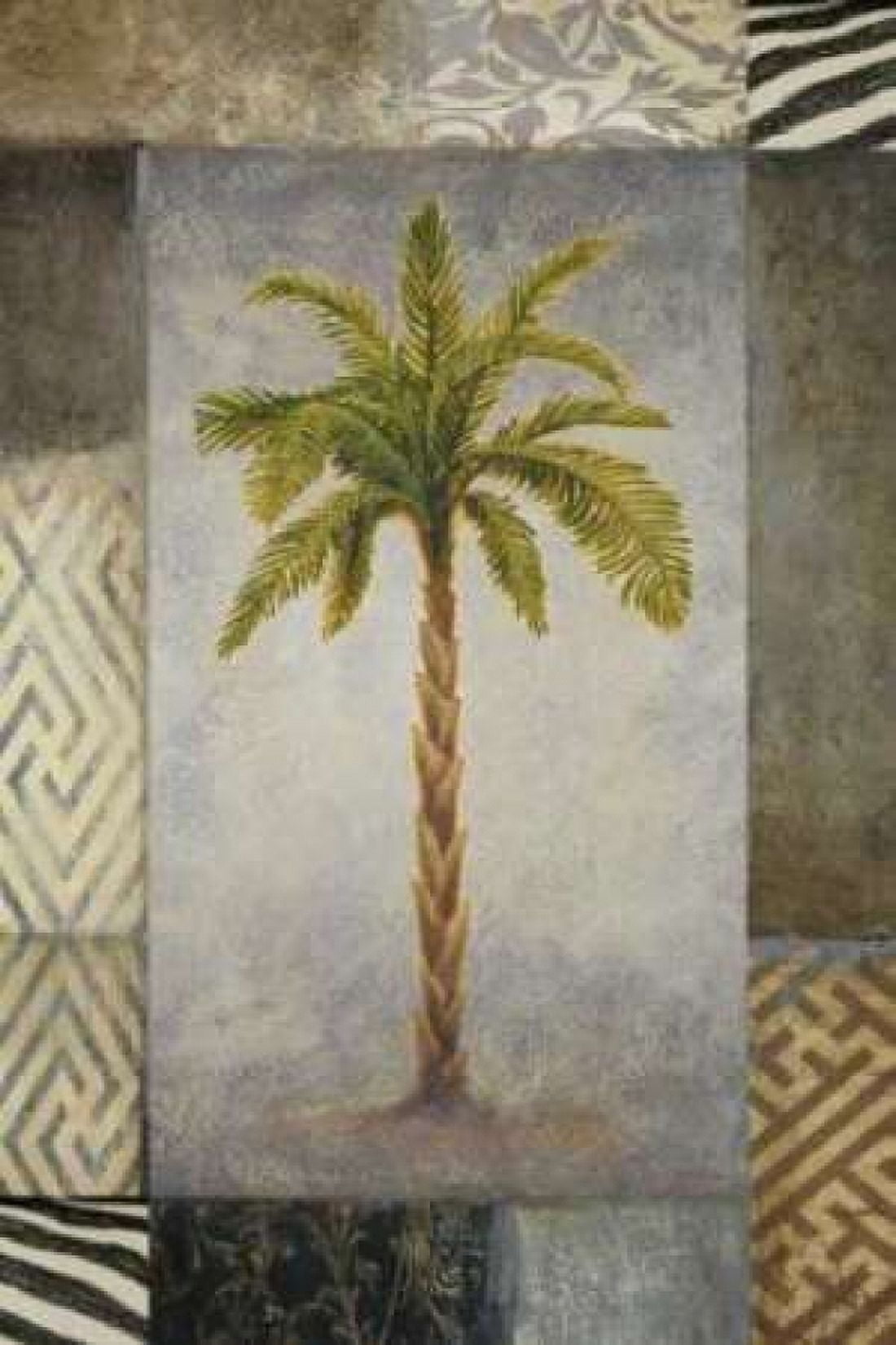 Sun Palm I Canvas Art - Michael Marcon (12 x 18)