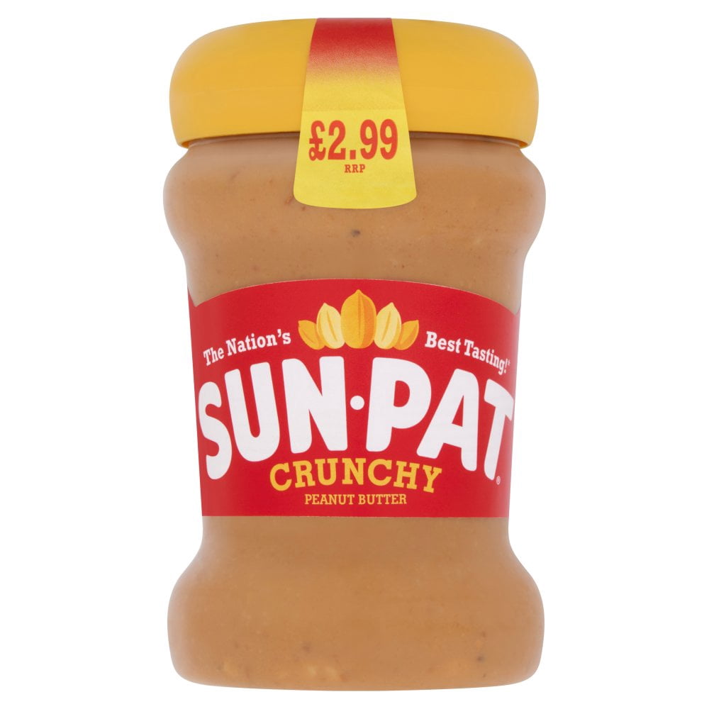 Sun-Pat Crunchy Peanut Butter 300g (pack of 6)
