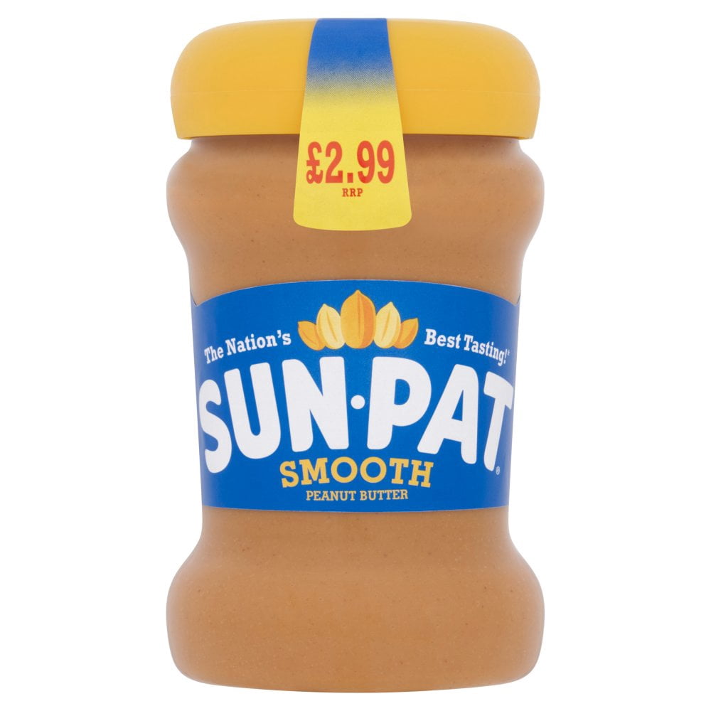 Sun-Pat Smooth Peanut Butter 300g (pack of 6)