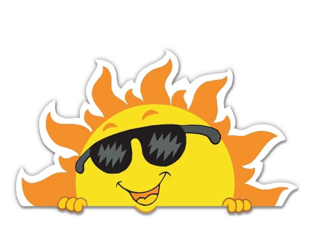 Sun Eye Sticker Sun Peeking - 12