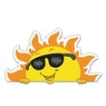 thumbnail image 1 of Sun Peeking - 12" Vinyl Sticker Waterproof Decal, 1 of 1