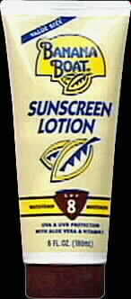 Sun Pharmaceuticals Banana Boat Sunscreen Lotion, 6 oz