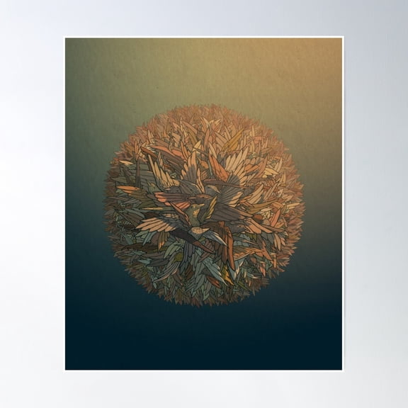 Sun Poster Wall Art, Modern Wall Decor, 8x12 UNFRAMED