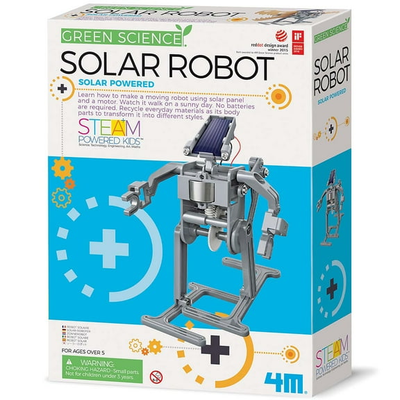 Sun-Powered Walking Robot Kit - Art Science Skill Toys