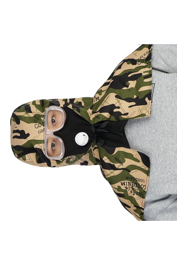 Sun Protect Hood With Built-In Goggles & Adjustable Fit For Construction Workers & Outdoor Labor